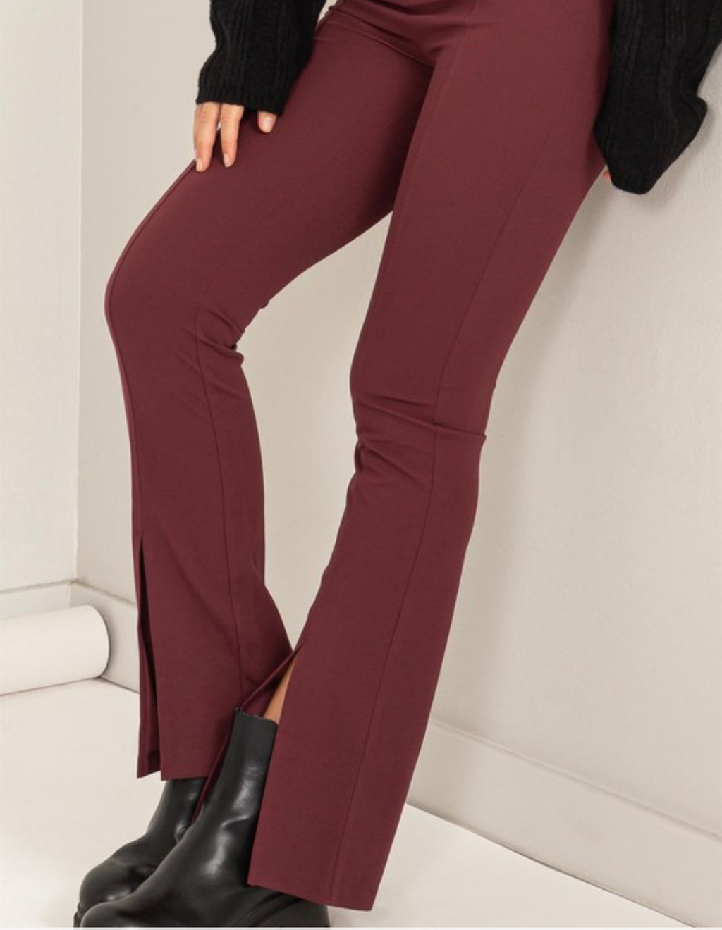 Cherry open pants